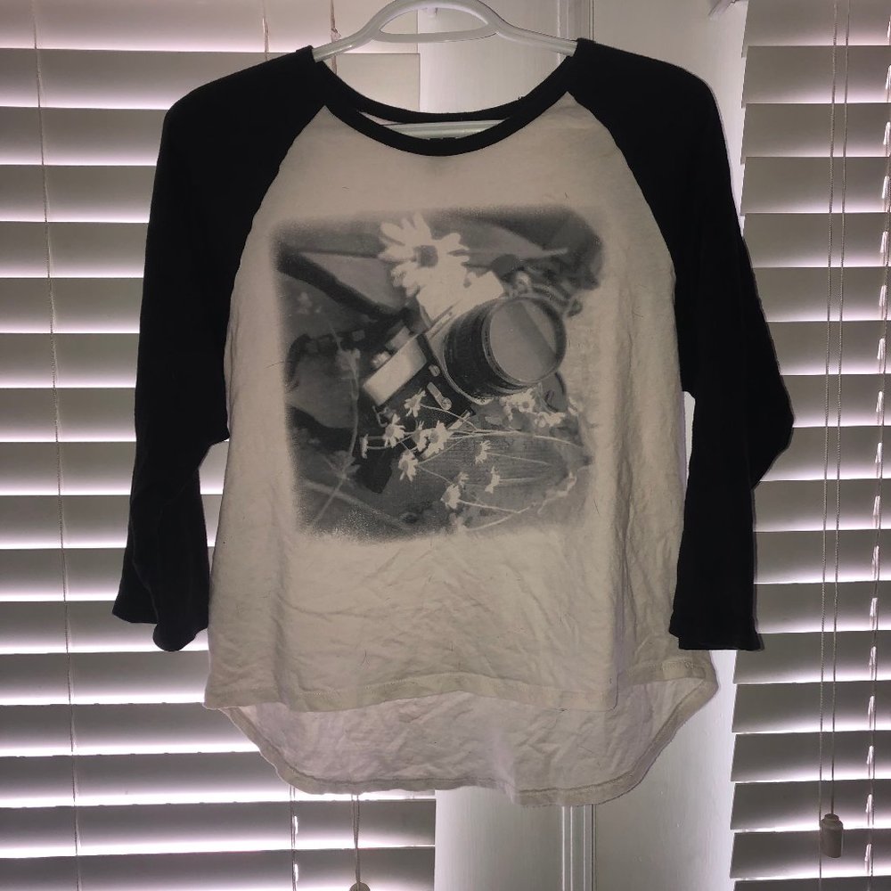 Forever 21 Graphic Baseball Tee